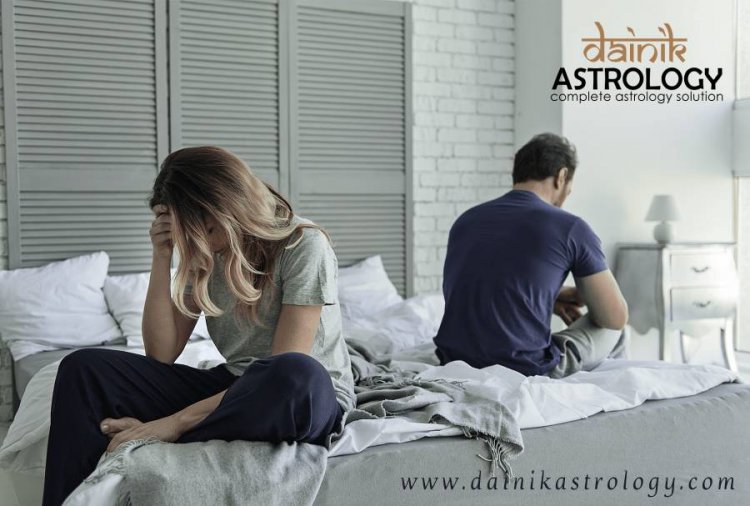 What are reasons for discord in married life according to astrology?