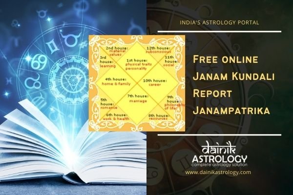 Free online Janam Kundli Report Janampatrika